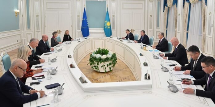Kazakh President and EU Council President
