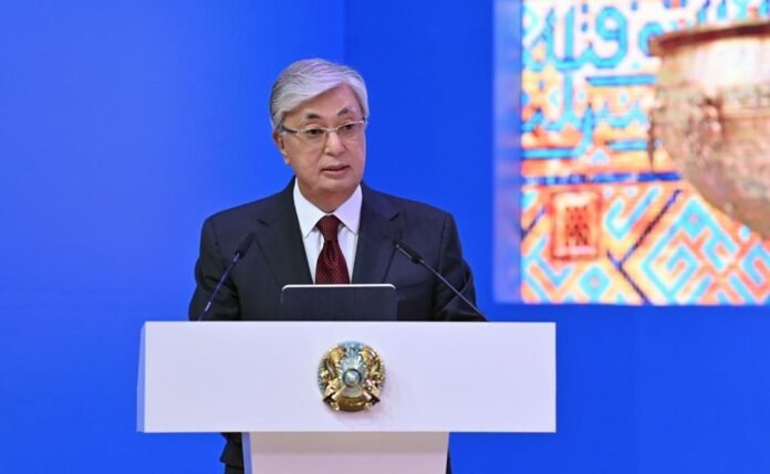 The President of Kazakhstan Kassym-Jomart Tokayev